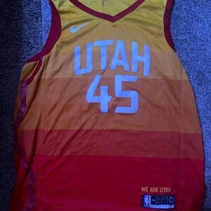 Nike Red Utah Basketball Jersey